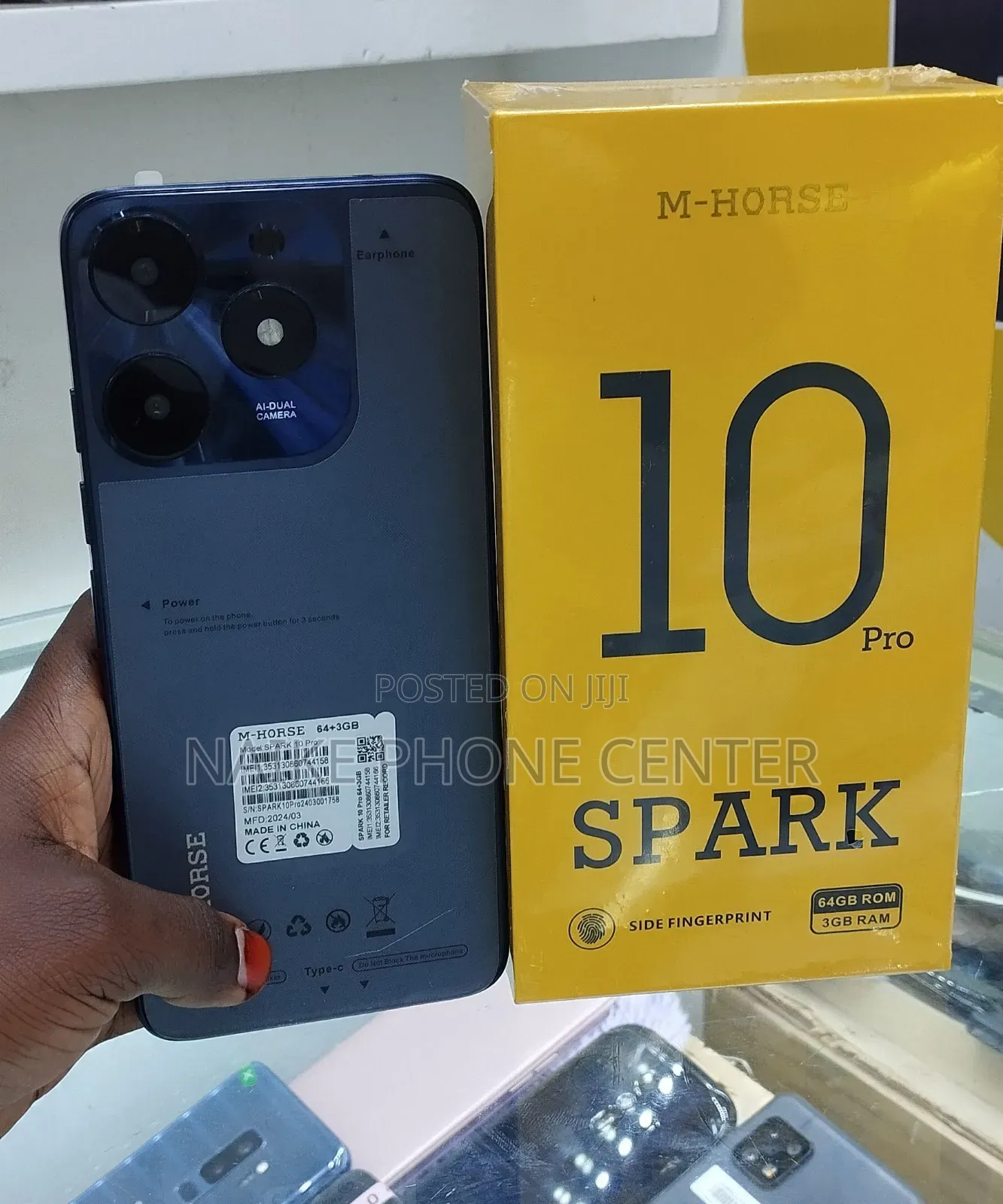 New M-Horse Nova 5 64 GB Black