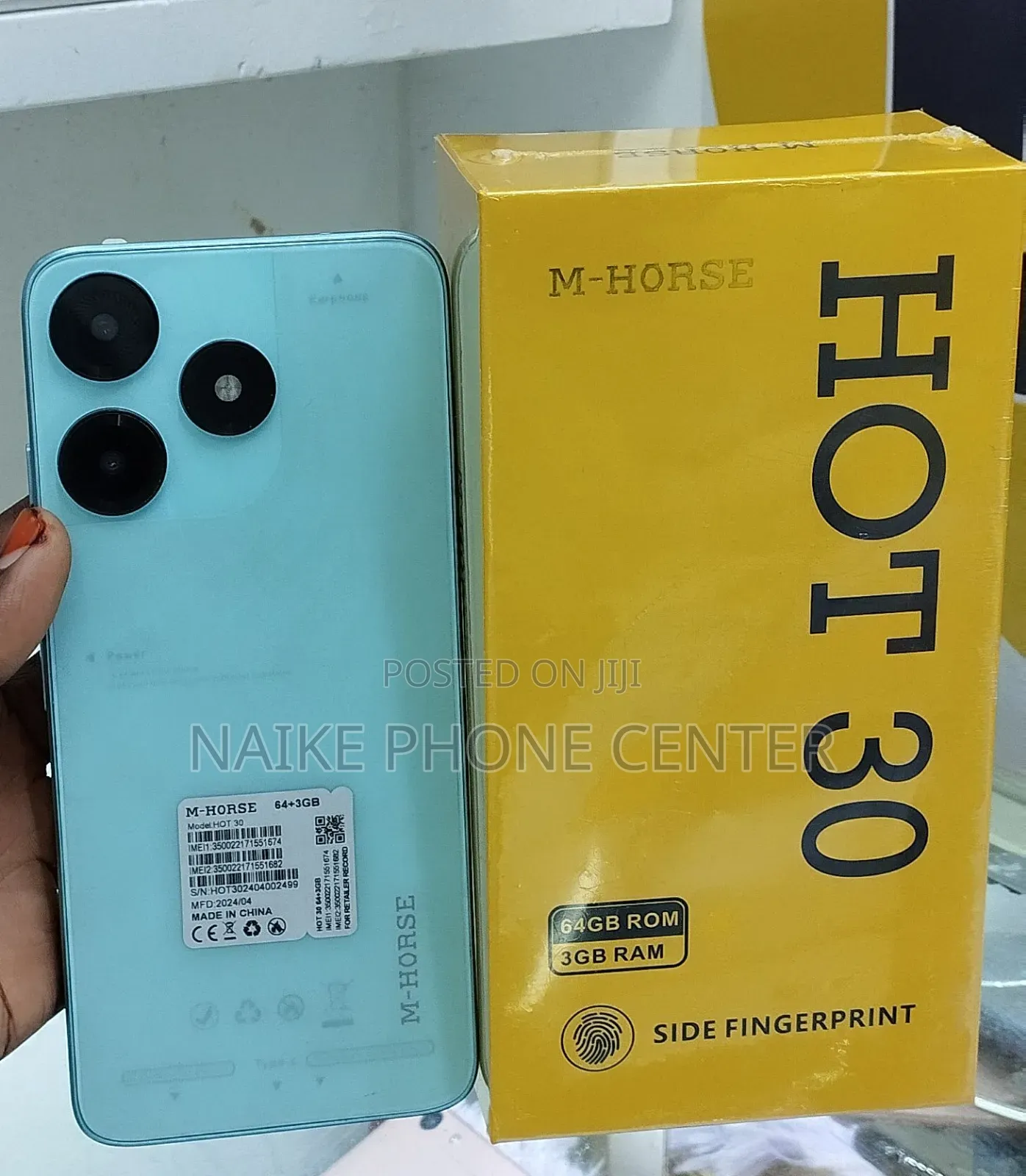 New M-Horse Butterfly 3 64 GB Blue