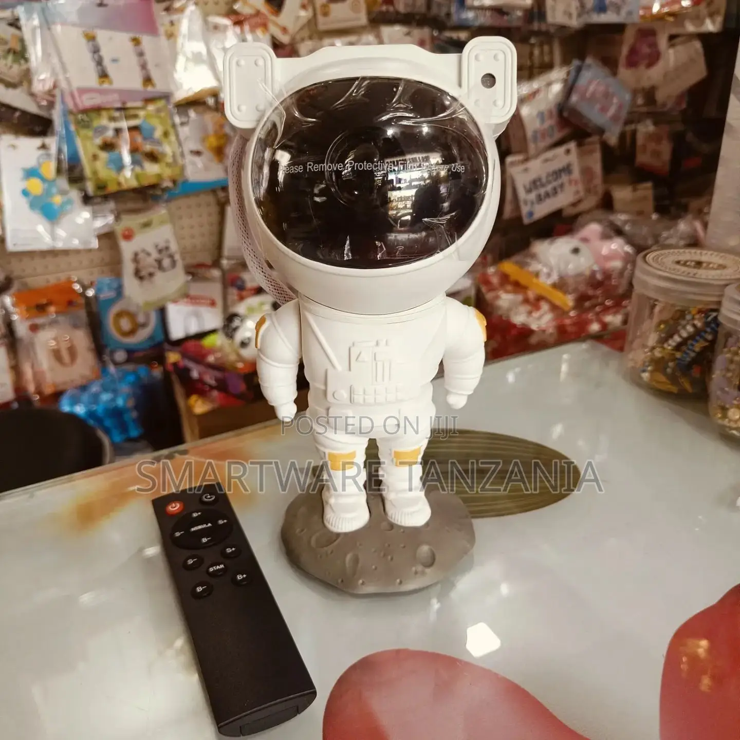 Astronaut Shaped Projector Night Light - Star Projector