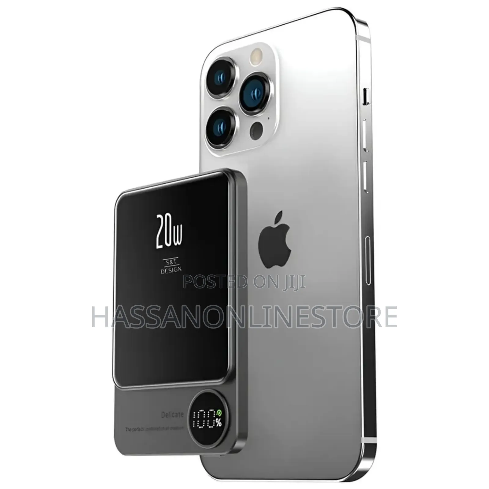 Recci 20W Magnetic Wireless Power Bank Wireless5000mah