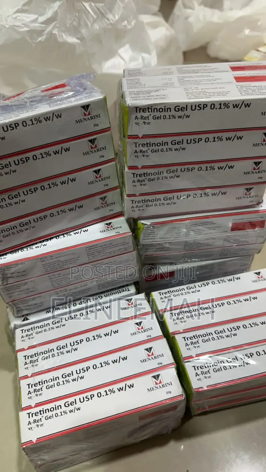 Tretnoin Gel 0.025%, 0.05%, 0.1% Gel (All Strength)