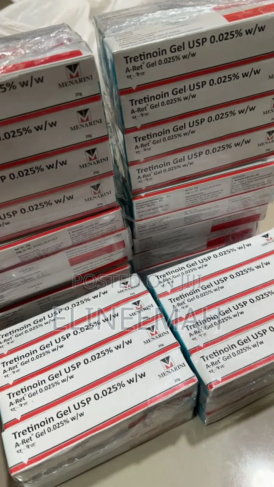 Tretnoin Gel 0.025%, 0.05%, 0.1% Gel (All Strength)