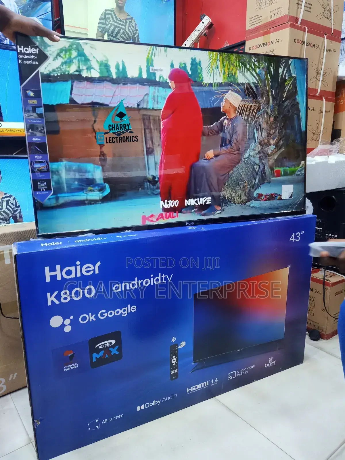 Haier SMART Android Tv With Chromecast Built43 Inch