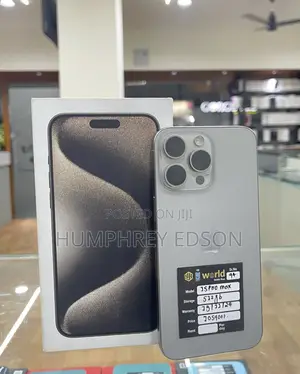 New Apple iPhone 15 Pro Max 256 GB Gray