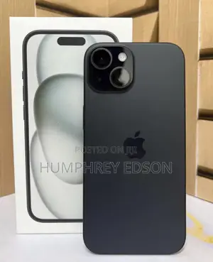 New Apple iPhone 15 256 GB Black