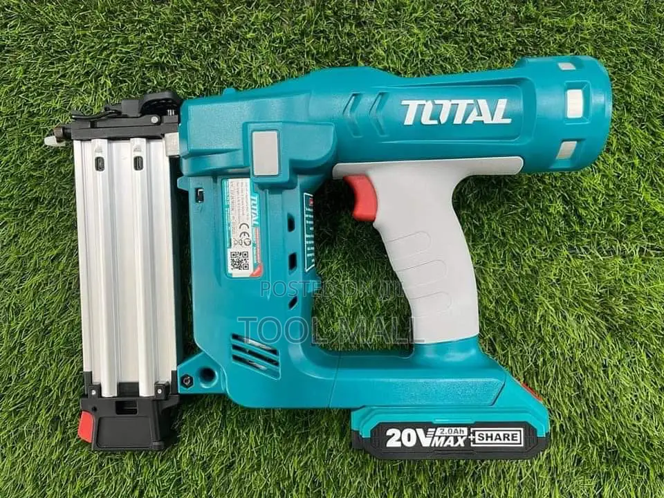 Total Nailer Gun, Set Cordless Lithium Ion Tcbnli2001