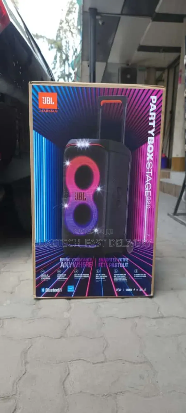 JBL Partybox Stage 320 Powerful JBL Pro Sound