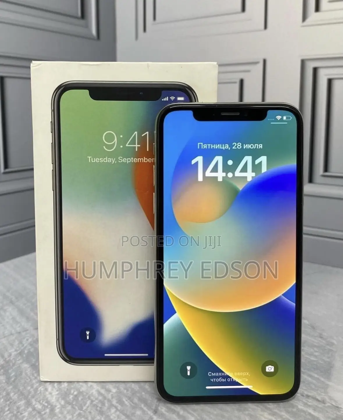 New Apple iPhone X 256 GB White