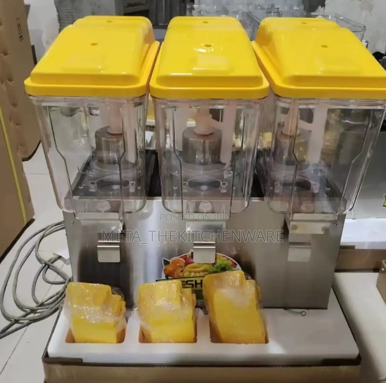 Commercial Juice Dispenser Machine 18l 3tank