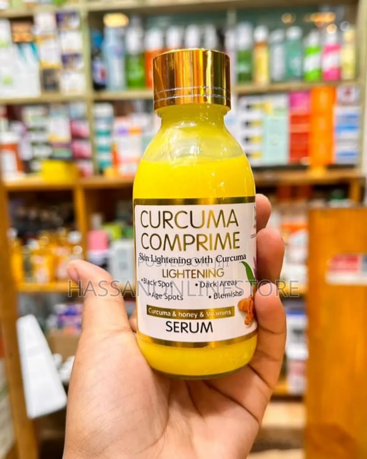 Curcuma Comprime Skin Lightning With Curcuma 125ml