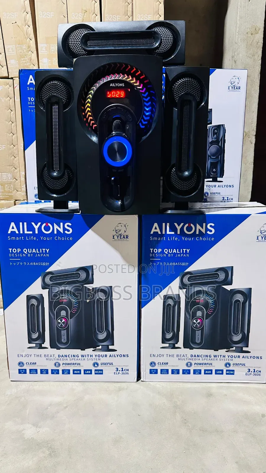 Ailyons Subwoofer Elp3606