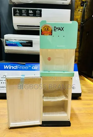 P Max Water Dispenser || 3 Taps ||Storage Cabinet