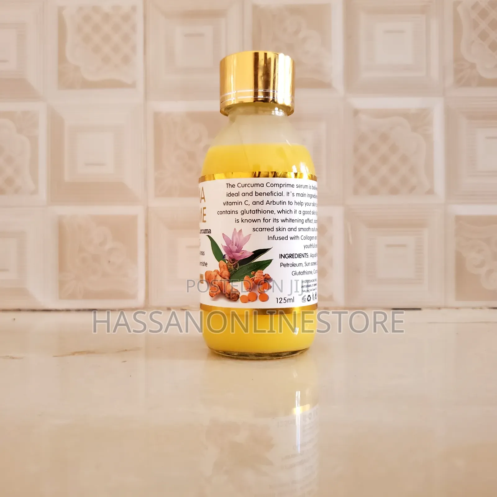 Curcuma Comprime Skin Lightning With Curcuma 125ml