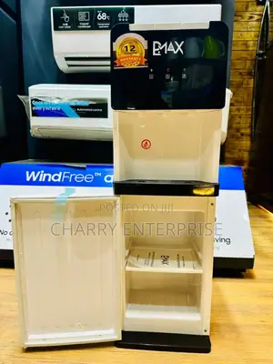 P Max Water Dispenser 3 Taps With Storage Cabinet