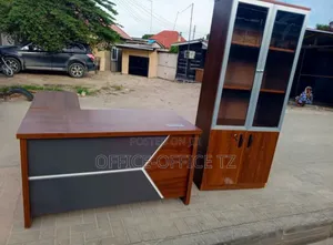 Table + File Cabinet