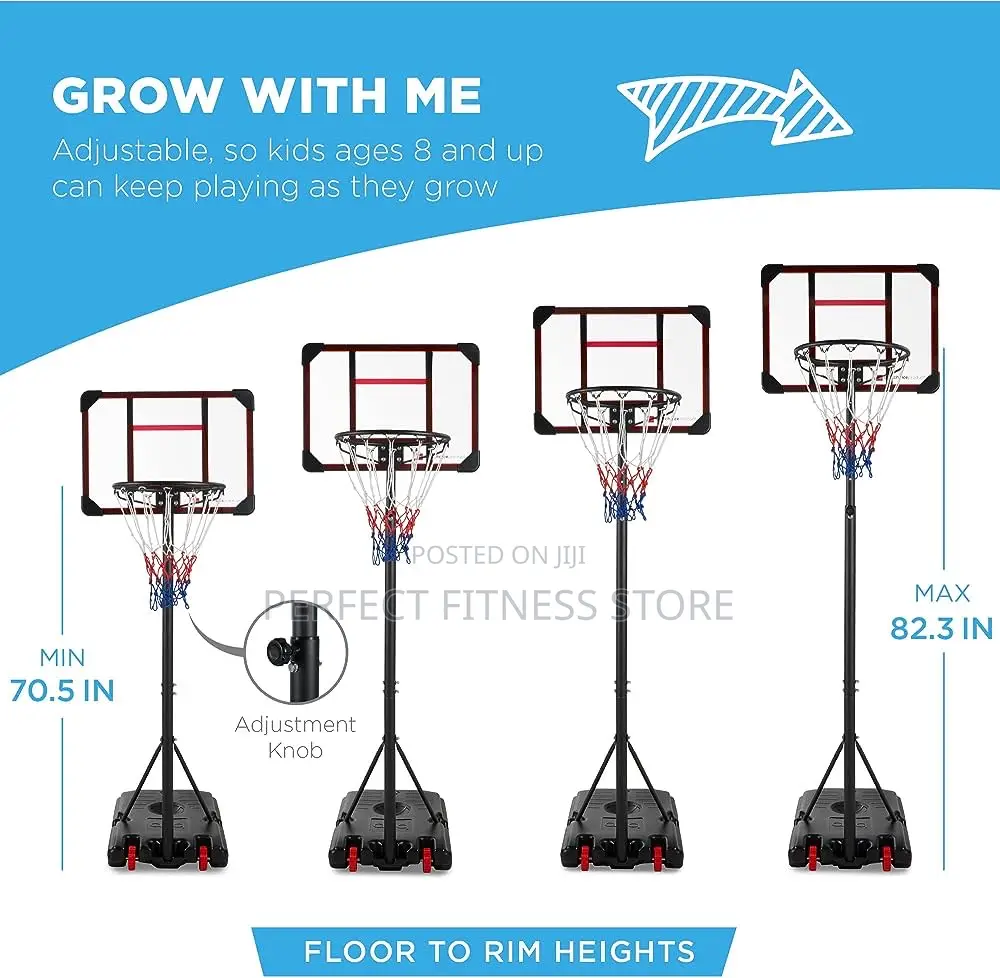 Adjustable Basketball Hoop
