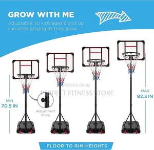Adjustable Basketball Hoop
