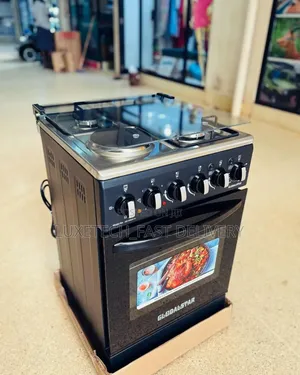 Global Star Gas and Electric Cooker With Oven 50x50cm
