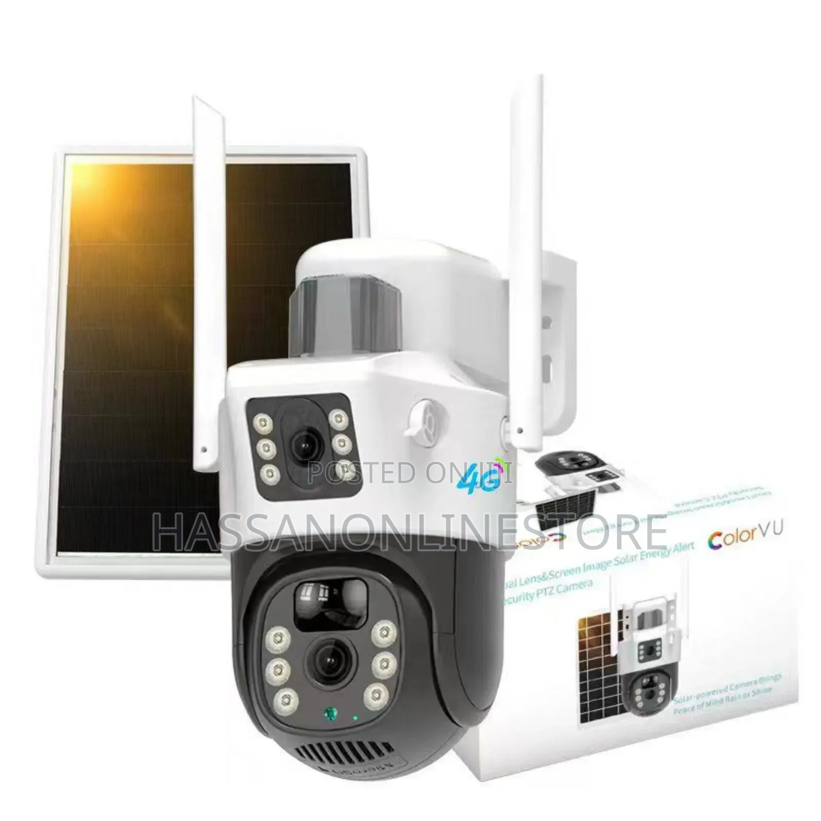 4G Solar CCTV Camera