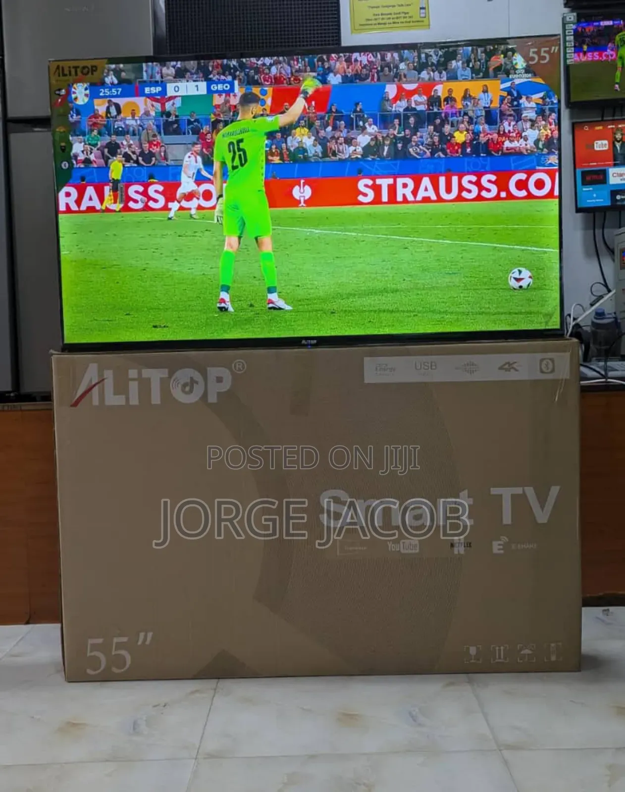 Alitop Smart Tv Inch 55