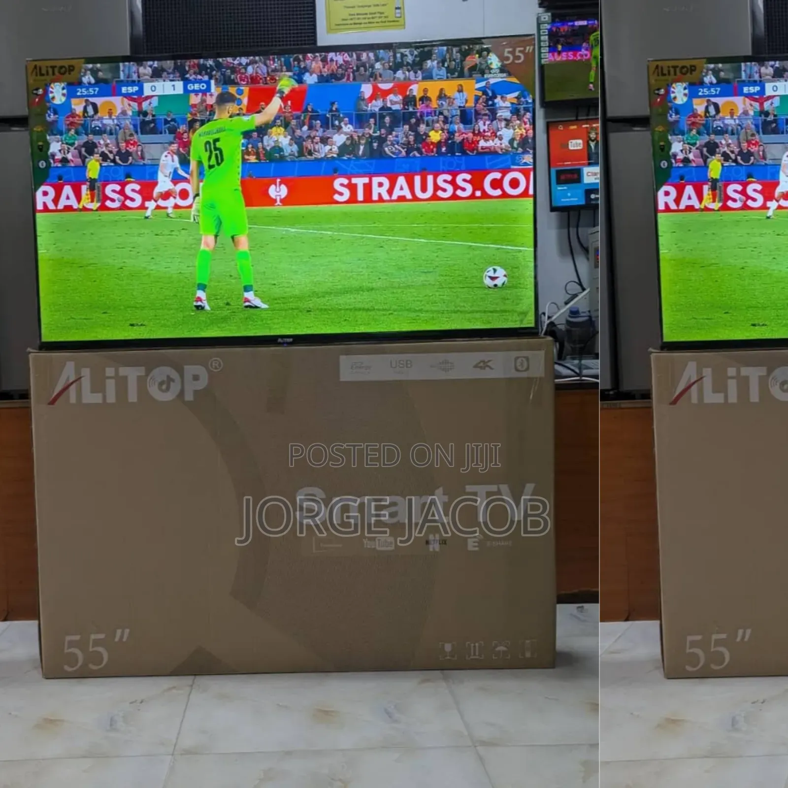 Alitop Smart Tv Inch 55