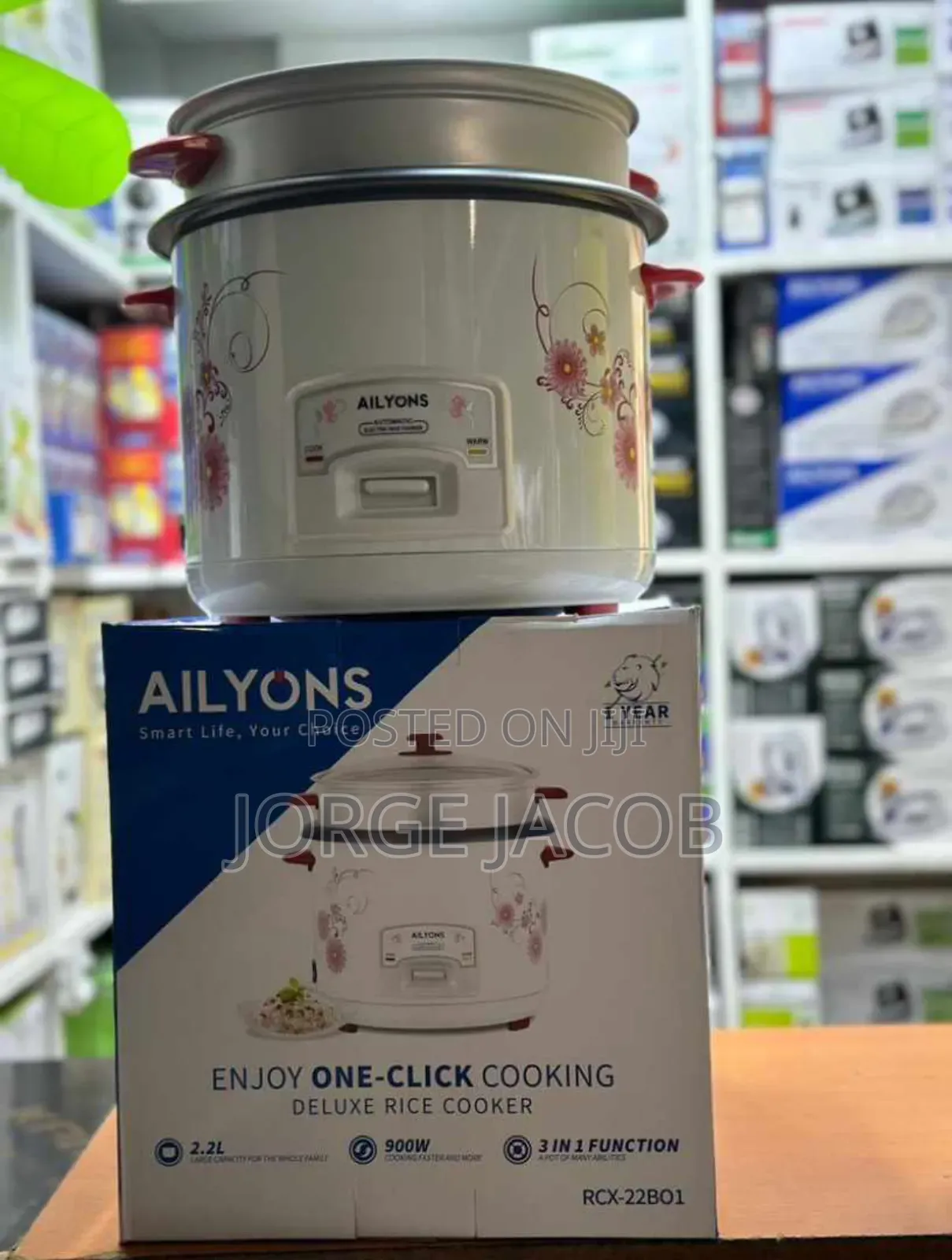 RCX-22BO1 Ailyons Rice Cooker