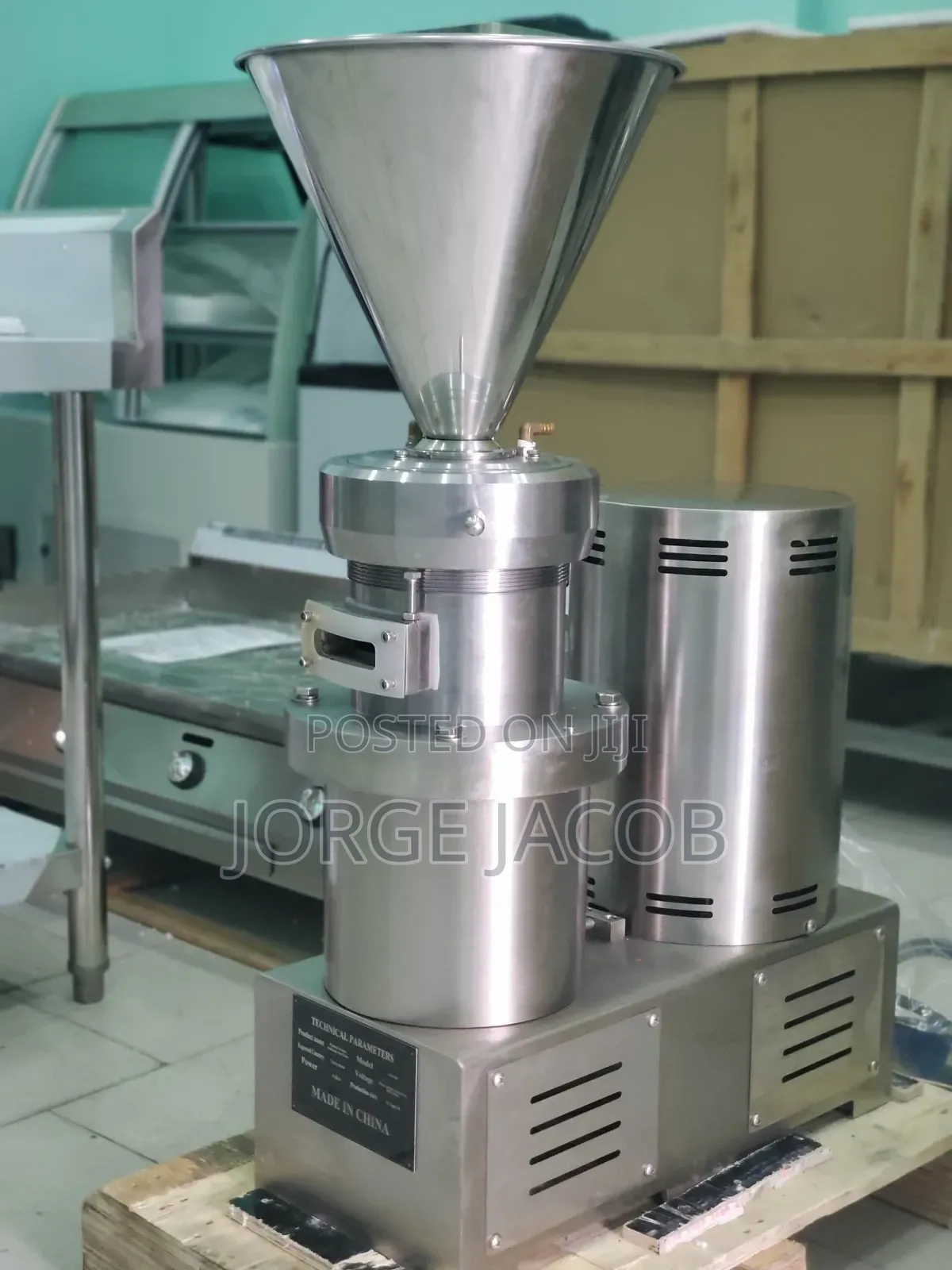 Commercial Peanut Butter Machine 700kg Per Hour