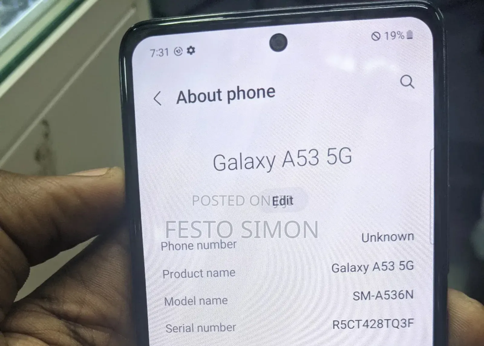 Samsung Galaxy A33 5G 128 GB Black