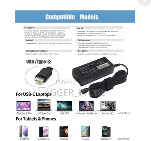 Type C Laptop Charger (Adapter) Universal