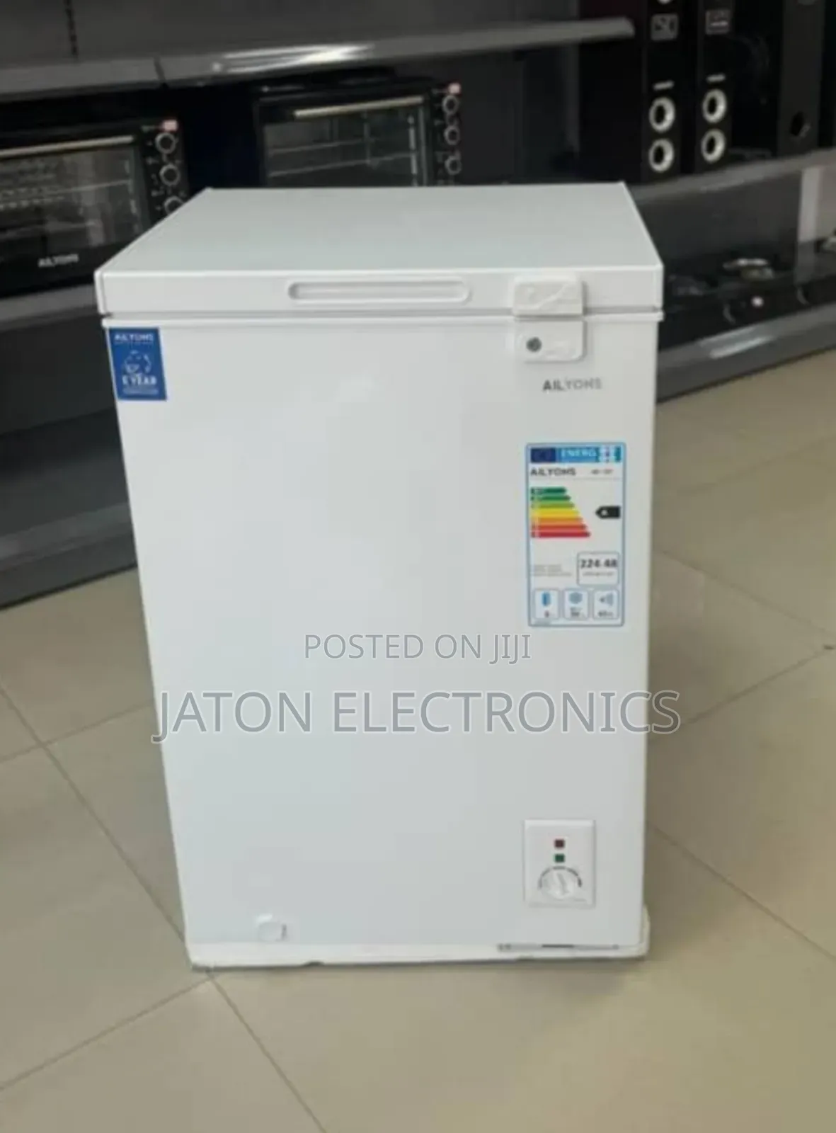 AILYONS Chest Freezer 100L