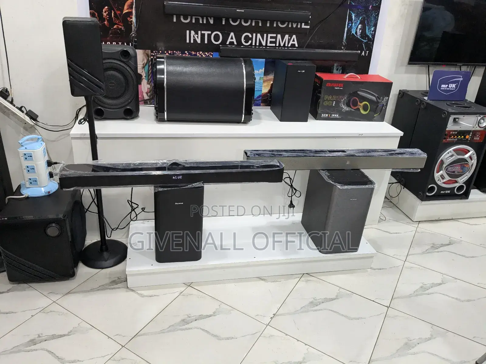 Ofa Ofa = Skywood Wireless Soundbar Watts 340 Black Colour