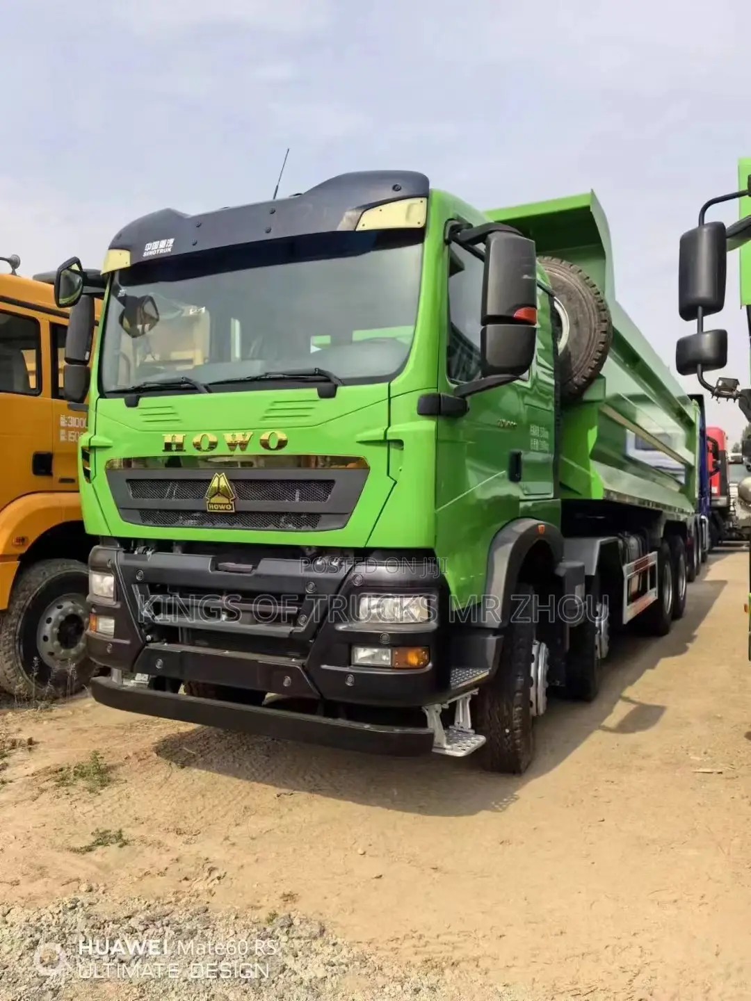 Brand New HOWO TX 8x4 Dump Truck for Sale