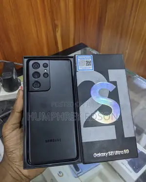 New Samsung Galaxy S21 Ultra 5G 256 GB Black