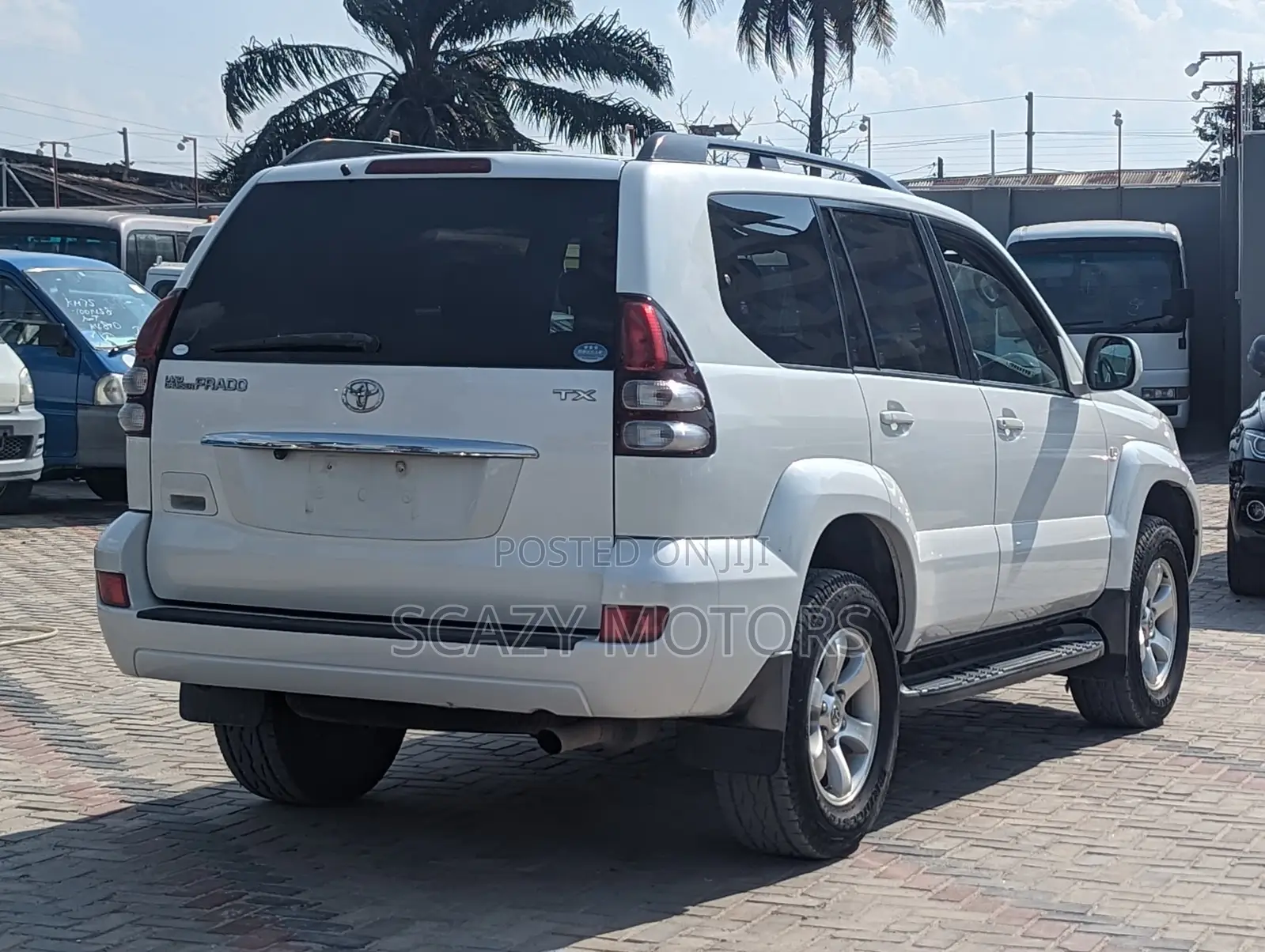 Toyota Land Cruiser Prado 2007 White