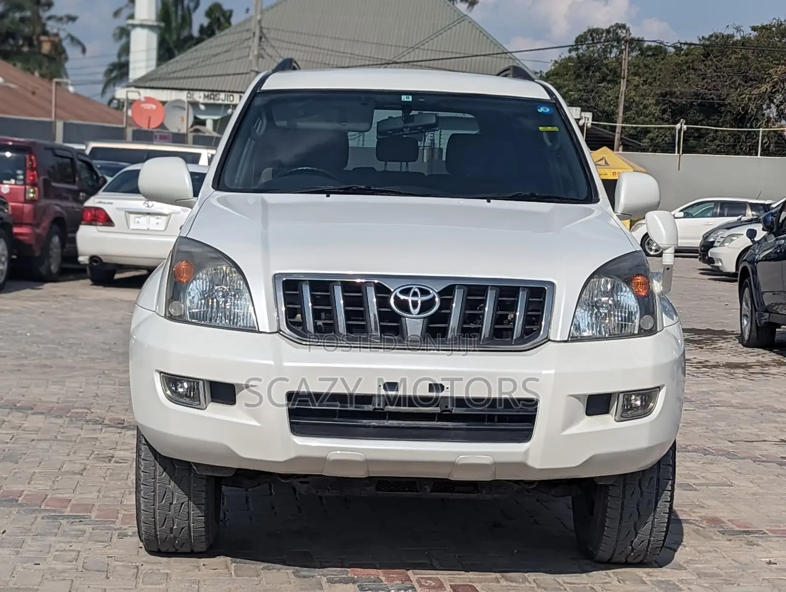 Toyota Land Cruiser Prado 2007 White