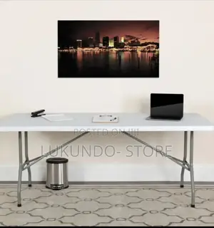 Plastic Folding Table 6ft High Quaty Large Desktop