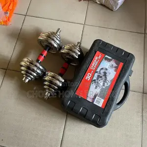 Chrome Dumbell Set Kg15