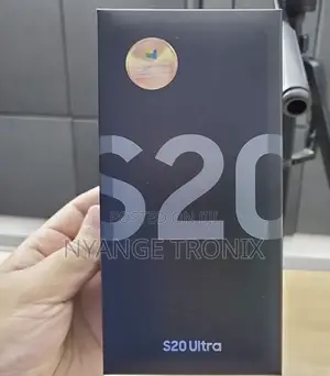 New Samsung Galaxy S20 Ultra 5G 128 GB Black