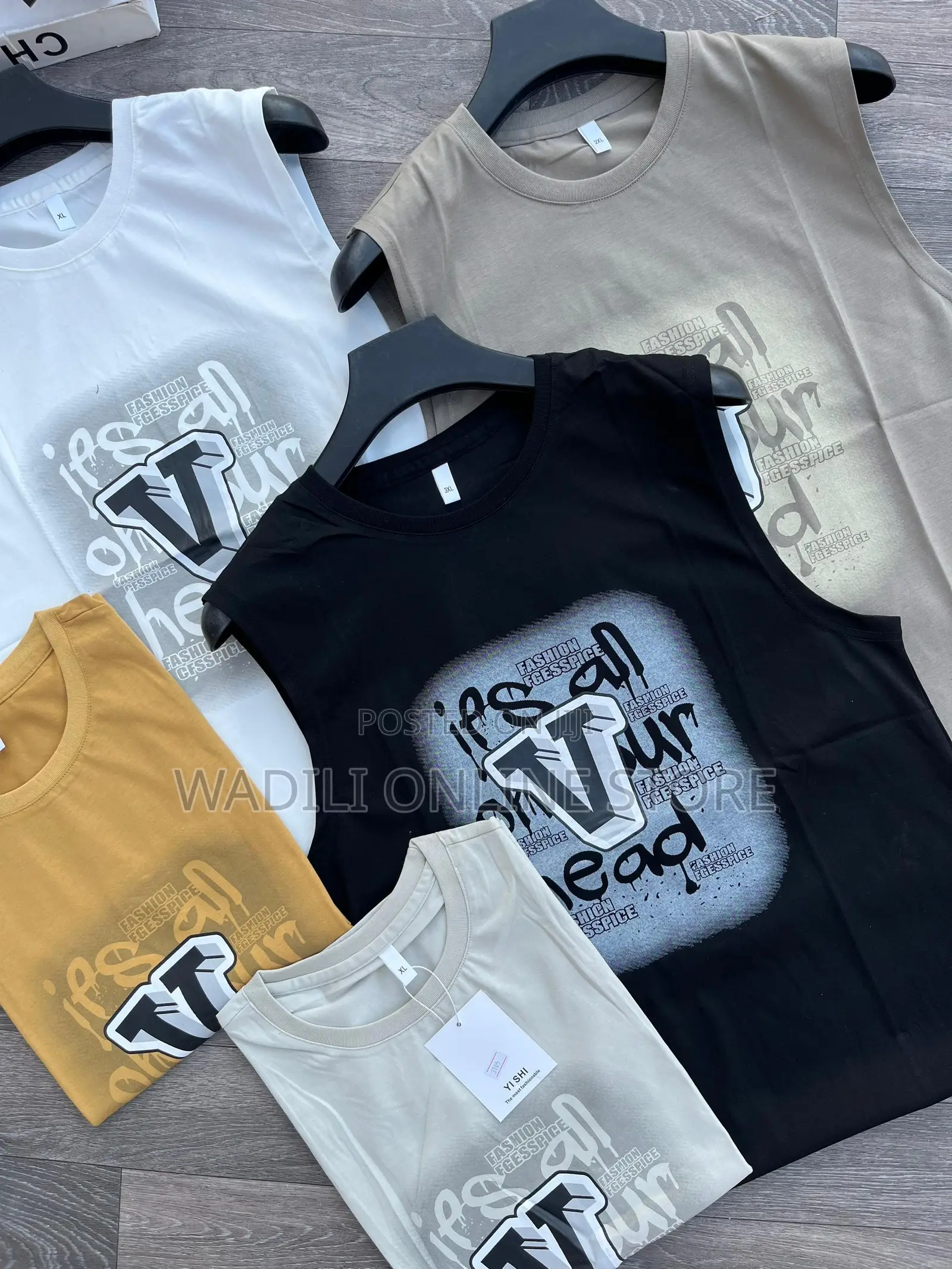 Vest Tshirts Available