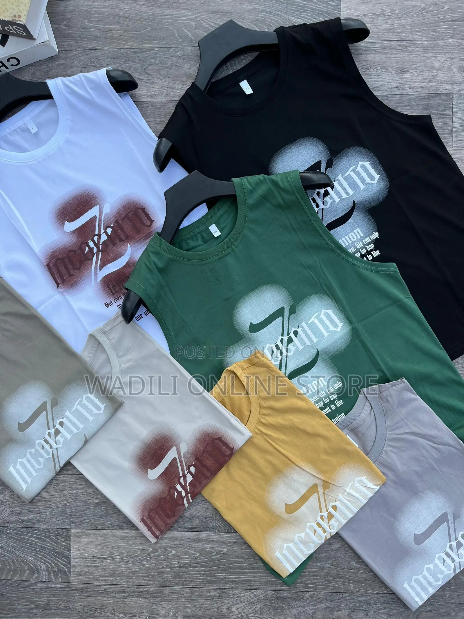 Vest Tshirts Available