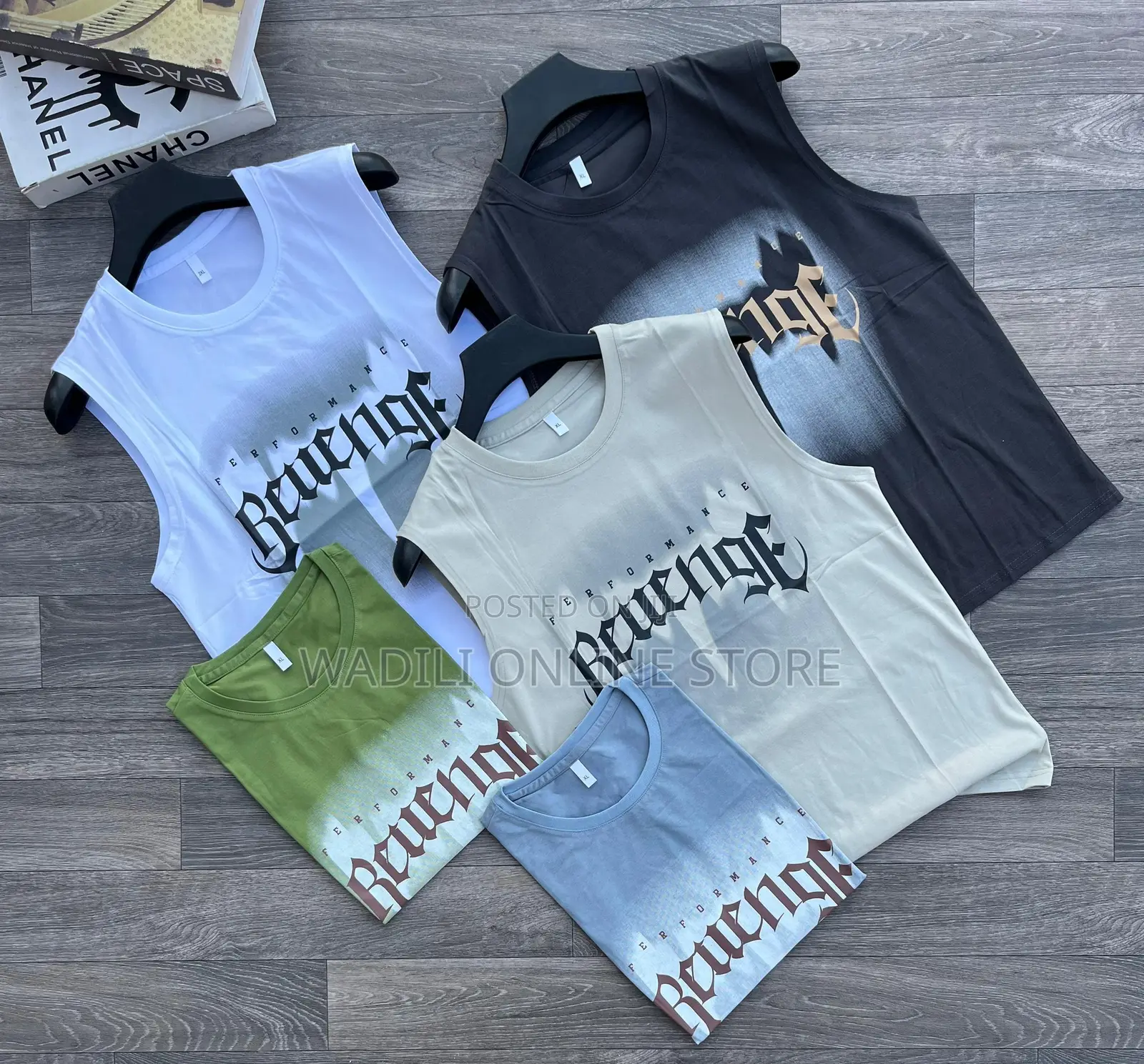 Vest Tshirts Available
