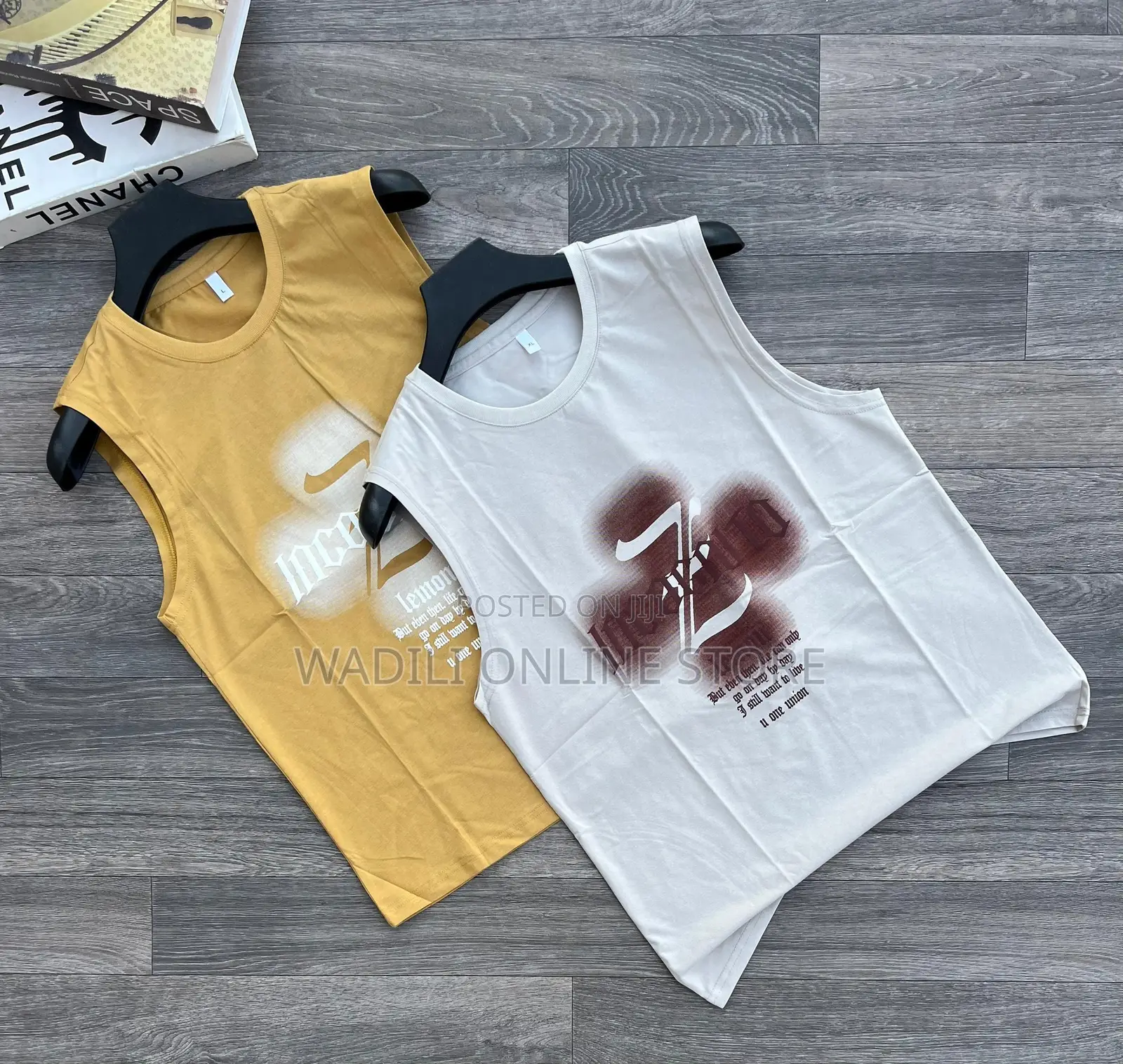 Vest Tshirts Available
