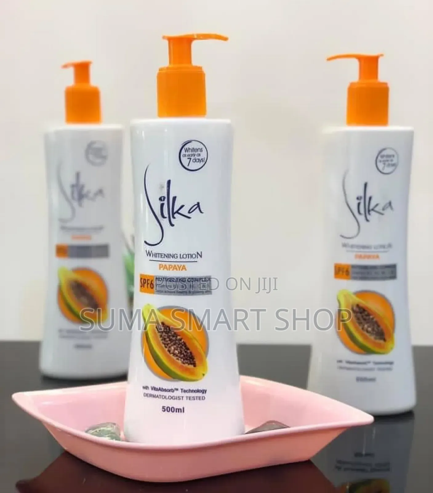 SILKA Papaya Whitening Lotion . (Original )