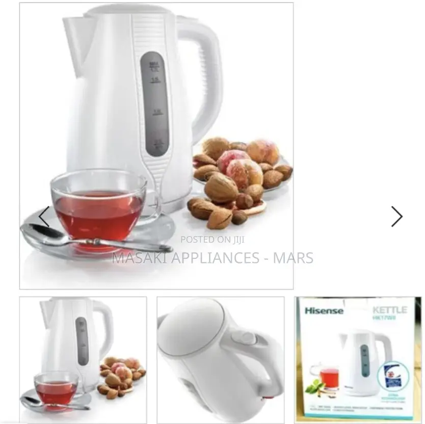New Hisense Kettle 1.7L Hk17wii