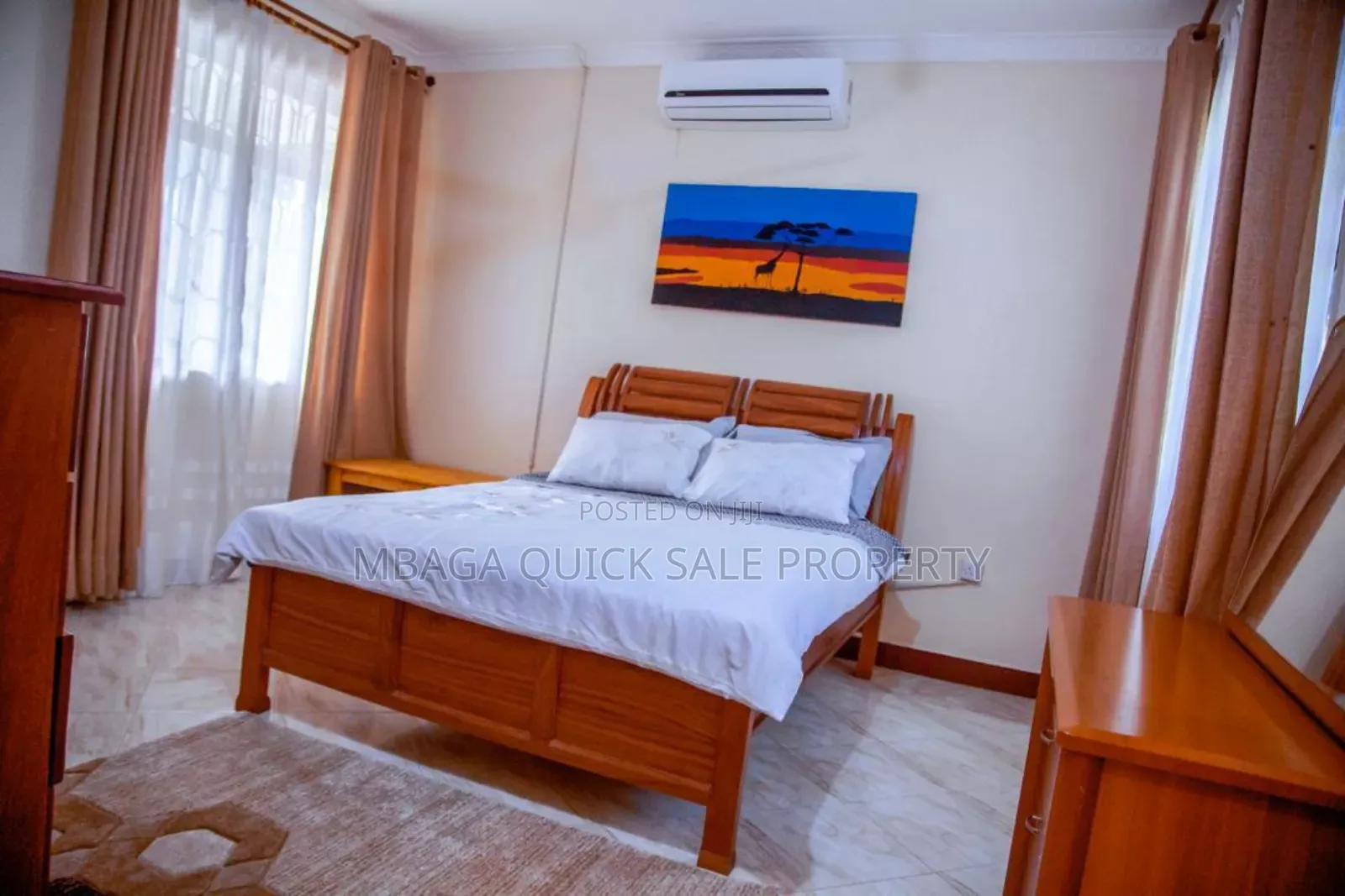 Furnished 3bdrm House in Kigamboni Kisota for rent