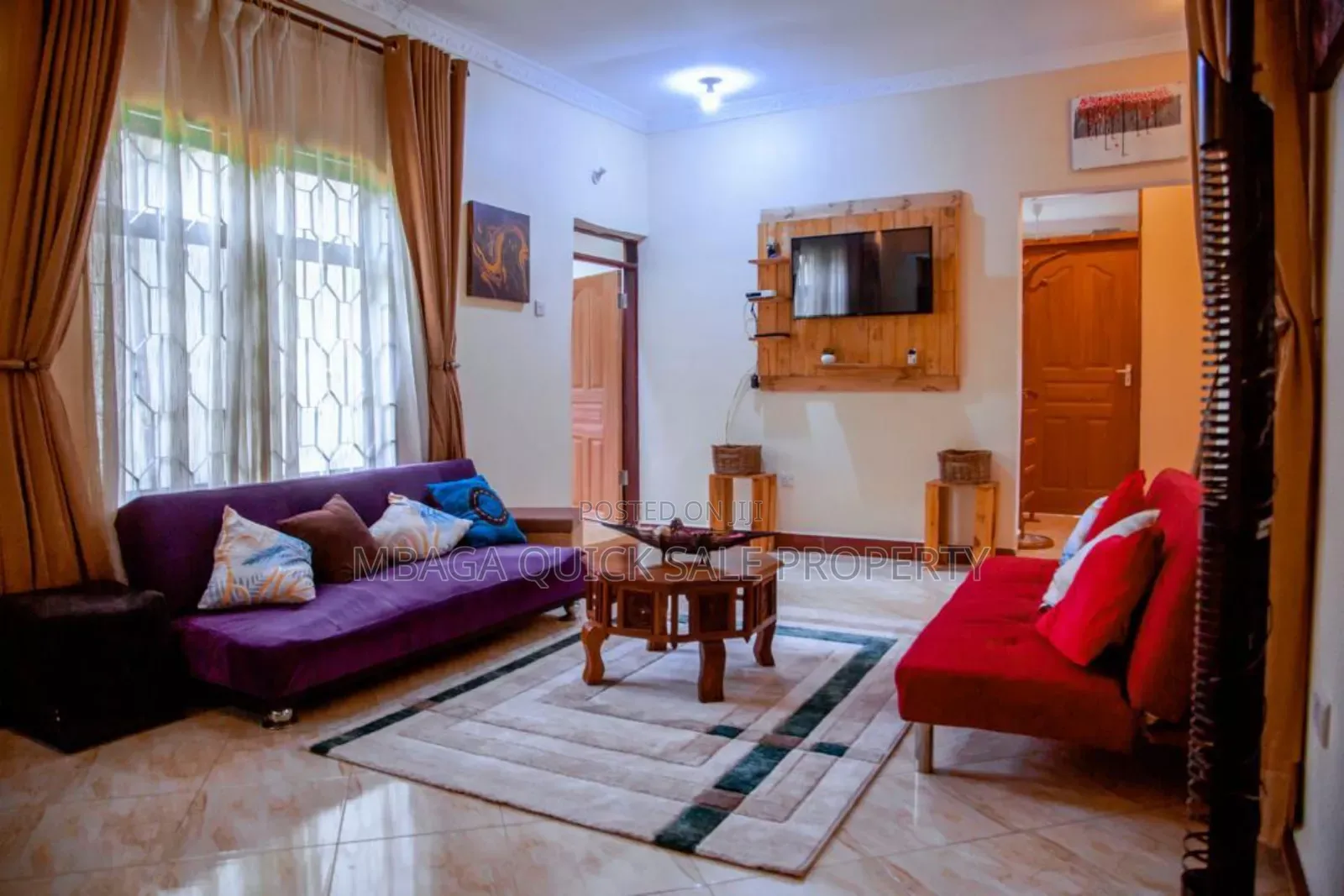 Furnished 3bdrm House in Kigamboni Kisota for rent