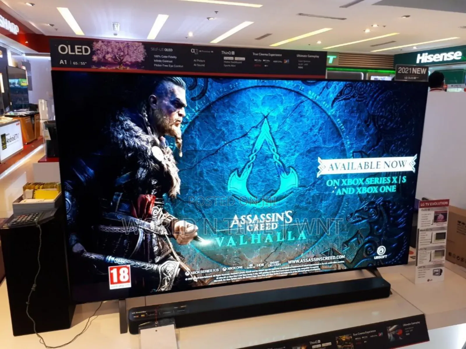 LG A1 55-Inch Smart Oled TV (Oled55a1pua) 2021