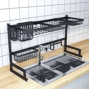 Home Kitchen Sink Dish Rack Organizer Shelf Storage Holder