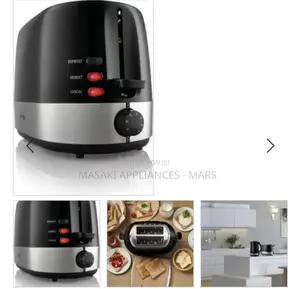 Hisense Black Toaster Ht850bk