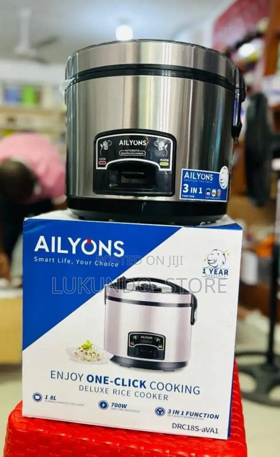 Rice Cooker Ailyons 1.8L